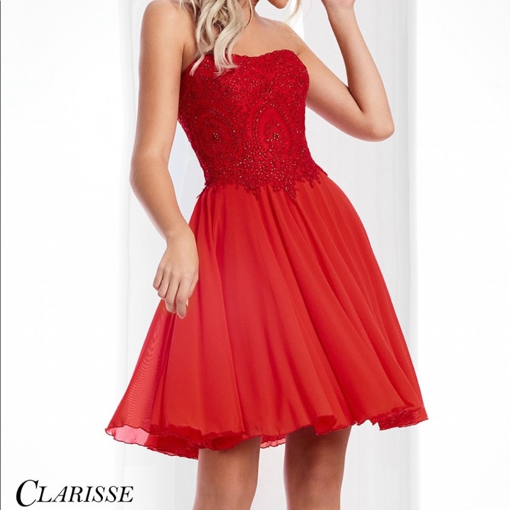 Clarisse Formal Beaded Corset Dress